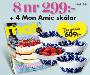 Tidningspremie Allt Om Mat 8 Nr 4 St Skalar Ur Serien Mon Amie Cashback Ninja