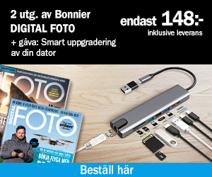 Tidningspremie: Digital Foto - 2 tidningar för 148 kr + 8-i-1 adapter