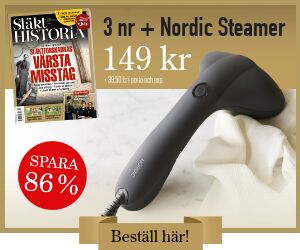 Tidningspremie: Släkthistoria + Nordic Steamer endast 149 kr*